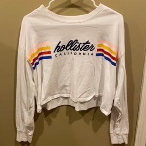 Long sleeve crop top